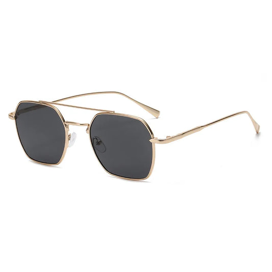 Lentes para sol. Armazón dorado 1.